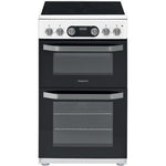 Hotpoint HD5V93CCW Freestanding cooker Electric Ceramic White