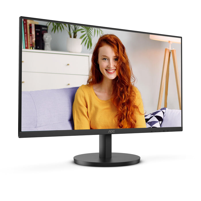 AOC U27B3A 27 UHD 4K Monitor- IPS-  4ms- HDR10-  Speakers- LowBlue LightHD LCD Black