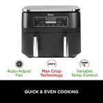 Ninja AF400UK Foodi MAX Dual Zone Air Fryer Black