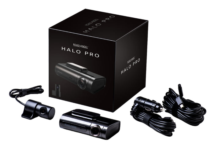 Road Angel Halo Pro 2K+ HD Award-winning Front & Rear Dash Cam