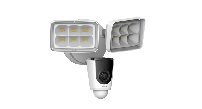 IMOU Floodlight L26P, 1080P/2MP, Outdoor Smart Wi-Fi Hard-Wired Security Floodlight Camera, 2000 Lumen