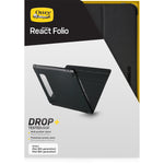 OtterBox React Folio Case for iPad 10.2-Inch (8th Gen 2020 / 9th Gen 2021), Ultra-Slim Protective Folio Case, Black OtterBox