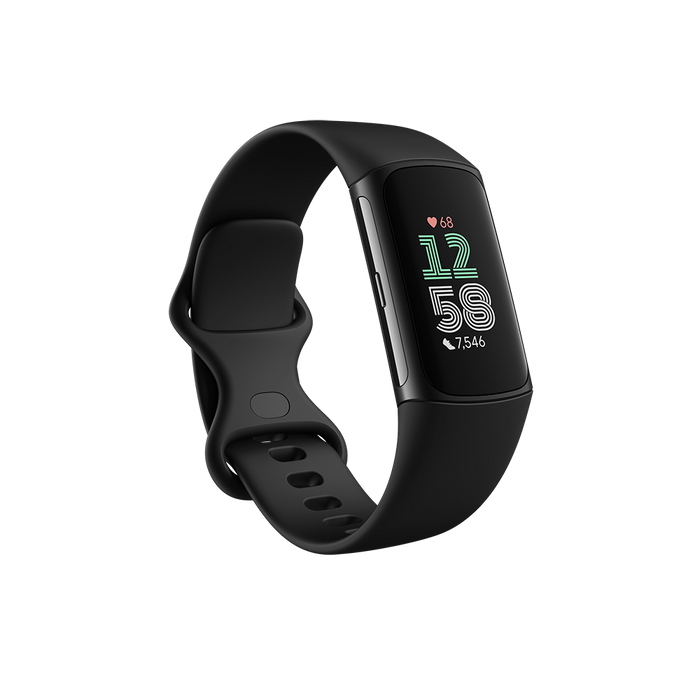 Fitbit Charge 6 Fitness Tracker - Obsidian/Black Fitbit