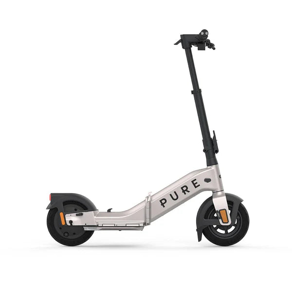 Pure Electric Advance Flex Electric Scooter Platinum Silver