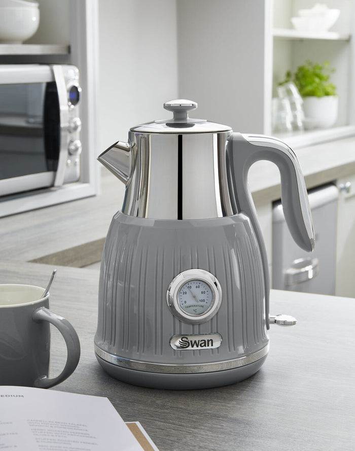 Swan SK31040GRN electric kettle 1.5 L 3000 W Grey Swan