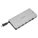 Targus DOCK414EU notebook dock/port replicator Wired USB 3.2 Gen 1 (3.1 Gen 1) Type-C Black, Silver Targus