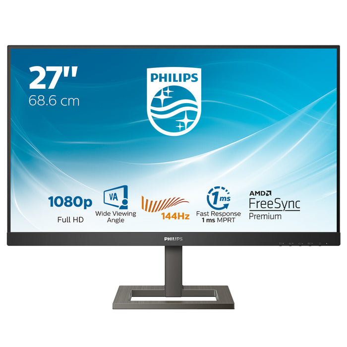 Philips E Line 272E1GAEZ/00 LED display 68.6 cm (27) 1920 x 1080 pixels Full HD Black, Chrome