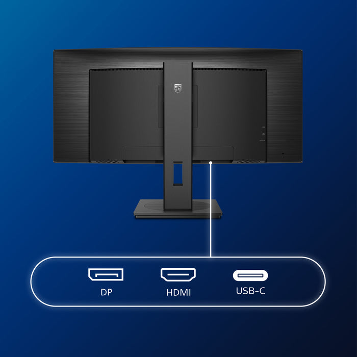 Philips B Line 346B1C/00 computer monitor 86.4 cm (34) 3440 x 1440 pixels Quad HD LCD Black