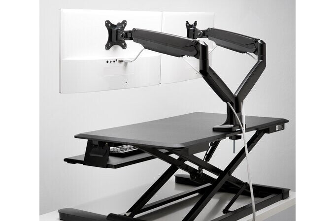 Kensington SmartFit® One-Touch Height Adjustable Dual Monitor Arm