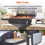 Tower T978514 outdoor barbecue/grill Cooking station Charcoal (fuel) Black Tower