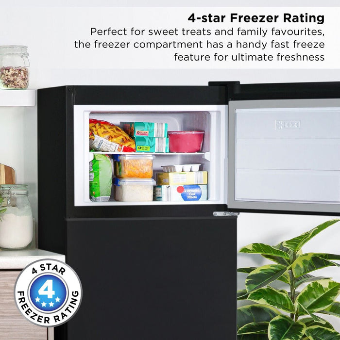 Russell Hobbs RH144TMFF54B fridge-freezer Freestanding 213 L F Black