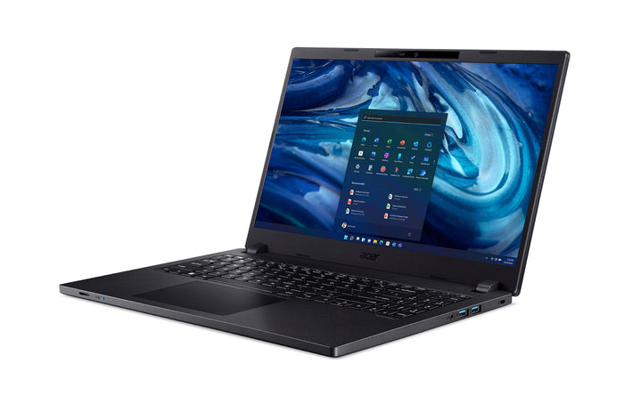 Acer TravelMate P2 TMP215-54 Laptop 39.6 cm (15.6) Full HD Intel® Core™ i5 i5-1235U 8 GB DDR4-SDRAM 256 GB SSD Wi-Fi 6 (802.11ax) Windows 10 Pro Black