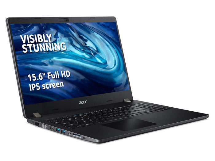 Acer TravelMate P2 TMP215-53-57YL Laptop 39.6 cm (15.6) Full HD Intel® Core™ i5 i5-1135G7 8 GB DDR4-SDRAM 256 GB SSD Wi-Fi 6 (802.11ax) Windows 10 Pro Black