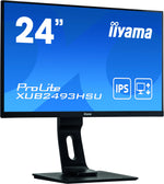 iiyama ProLite XUB2493HSU-B1 computer monitor 60.5 cm (23.8) 1920 x 1080 pixels Full HD LED Black