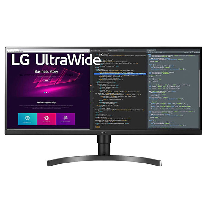 LG 34WN750-B LED display 86.4 cm (34) 3440 x 1440 pixels UltraWide Quad HD Black