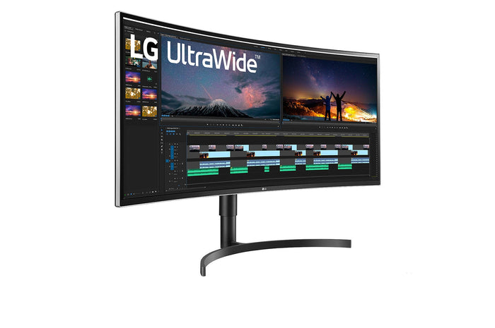 LG 38WN75C LED display 96.5 cm (38) 3840 x 1600 pixels UltraWide Quad HD+ Black