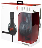 FR-TEC Inari Gaming Headset-Playstation/XBOX/PC/MAC/SWITCH- Black & Red Inari