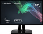 Viewsonic VP Series 3268A-4K computer monitor 81.3 cm (32) 3840 x 2160 pixels 4K Ultra HD LED Black