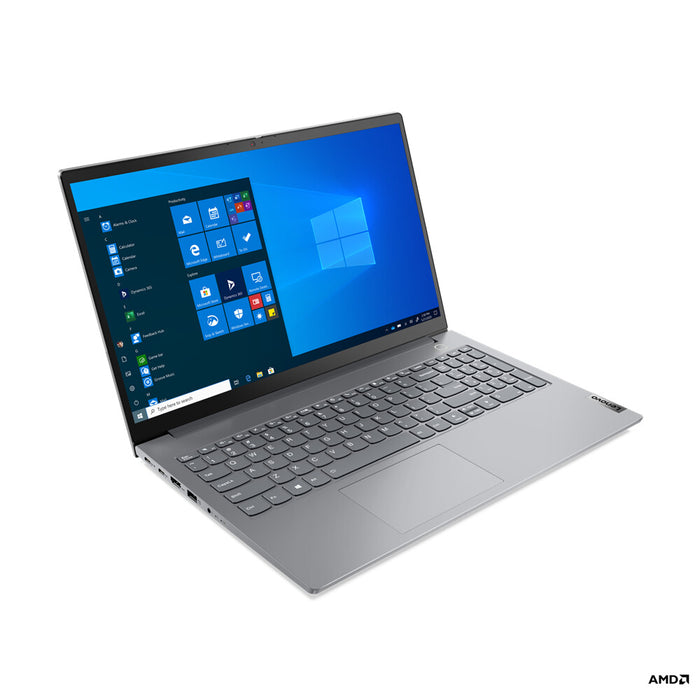 Lenovo ThinkBook 15 AMD Ryzen™ 5 5500U Laptop 39.6 cm (15.6) Full HD 8 GB DDR4-SDRAM 256 GB SSD Wi-Fi 6 (802.11ax) Windows 10 Pro Grey