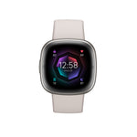 Fitbit Sense 2 Smart Watch - Lunar White/Platinum