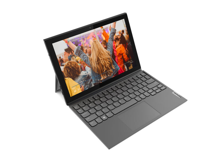 Lenovo IdeaPad Duet 3i Intel® Celeron® N N4020 Hybrid (2-in-1) 26.2 cm (10.3) Touchscreen WUXGA 4 GB DDR4-SDRAM 64 GB eMMC Wi-Fi 5 (802.11ac) Windows 10 Pro Grey