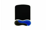 Kensington Duo Gel Mouse Pad with Integrated Wrist Support - Blue/Smoke