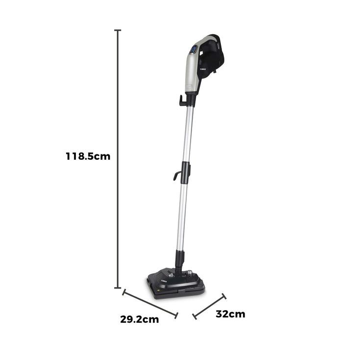 Tower T134001PL steam cleaner Steam mop 0.36 L 1300 W Black, Platinum