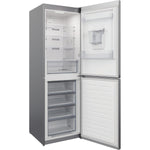 Indesit INFC8 50TI1 S AQUA 1 fridge-freezer Freestanding 322 L F Silver