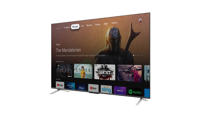 TCL 50P638K 50 4K Ultra HD Smart Android TV