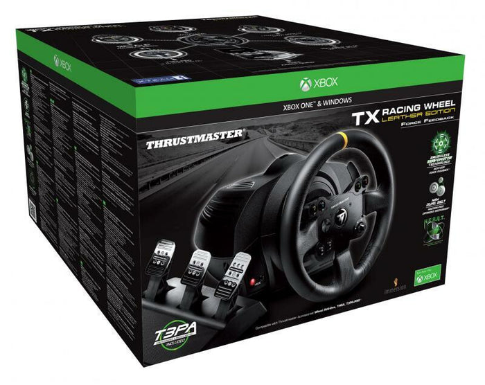 Thrustmaster TX Racing Wheel Leather Black Steering wheel + Pedals Analogue PC, Xbox One