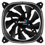 Aerocool ASTRO12 PC Fan 12cm LED RGB Antivibration 6 Pins Black Aerocool