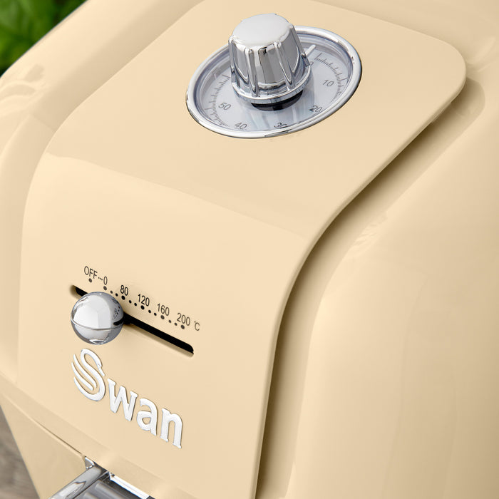 Swan SD10510CN fryer 6 L Stand-alone Hot air fryer Cream Swan