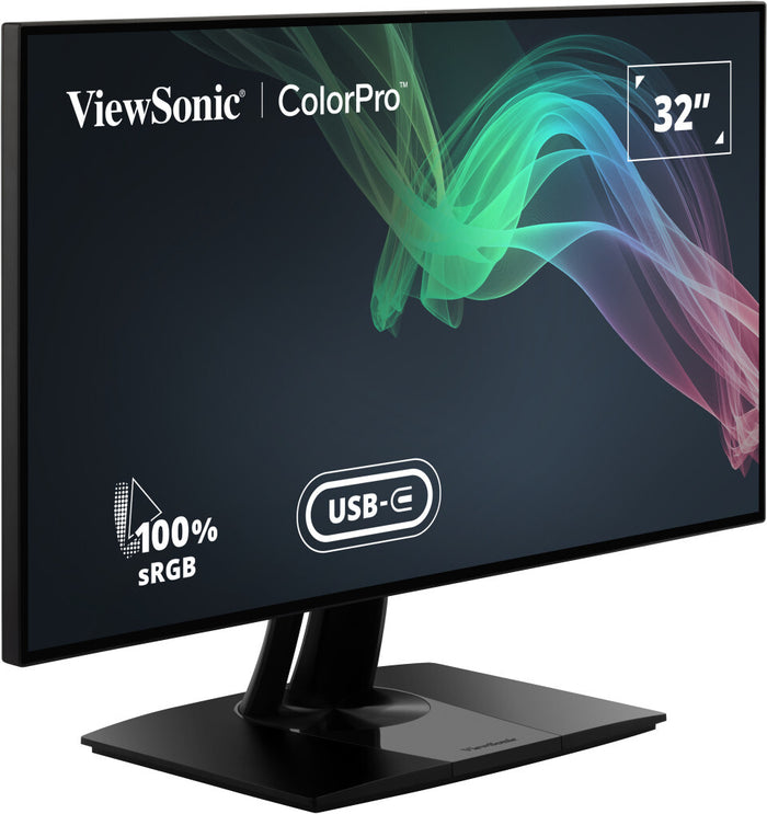 Viewsonic VP Series 3268A-4K computer monitor 81.3 cm (32) 3840 x 2160 pixels 4K Ultra HD LED Black