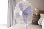 Swan 16 Retro Purple Stand Fan Swan