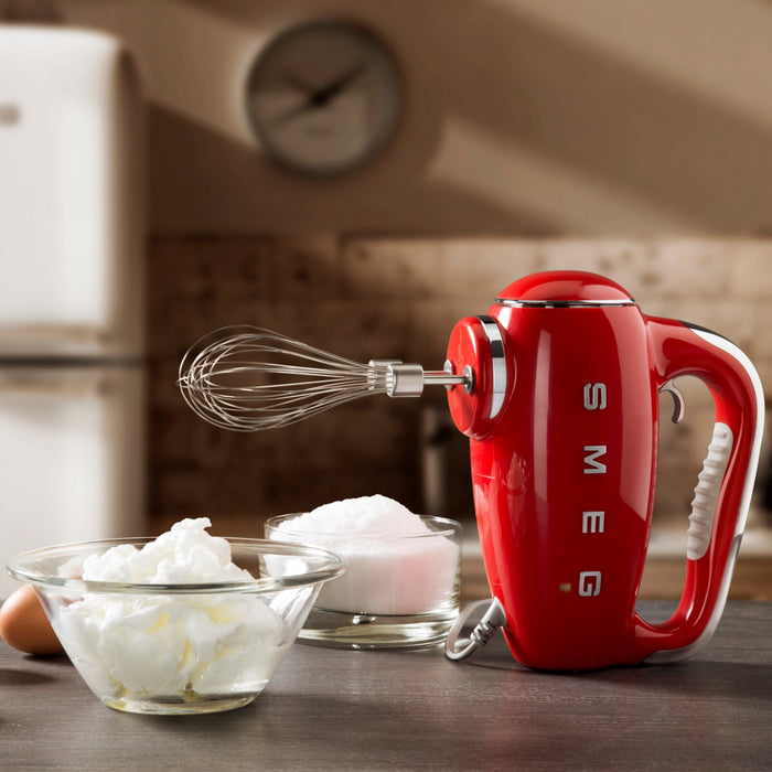 Smeg HMF01RDUK mixer Hand mixer 250 W Red Smeg