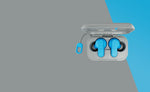 Skullcandy Dime Headset Wireless In-ear Calls/Music Micro-USB Bluetooth Blue, Light grey Skullcandy