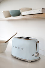Smeg TSF01PBUK toaster 6 2 slice(s) 950 W Blue