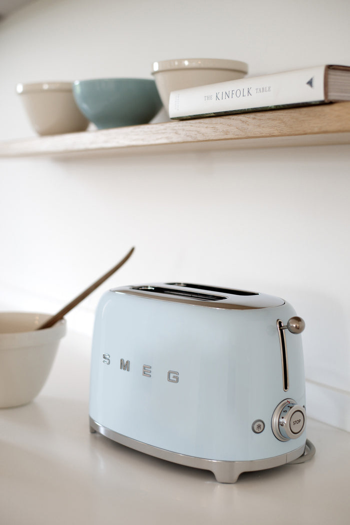 Smeg TSF01PBUK toaster 6 2 slice(s) 950 W Blue