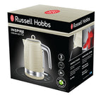 Russell Hobbs Inspire electric kettle 1.7 L 3000 W Cream Russell Hobbs