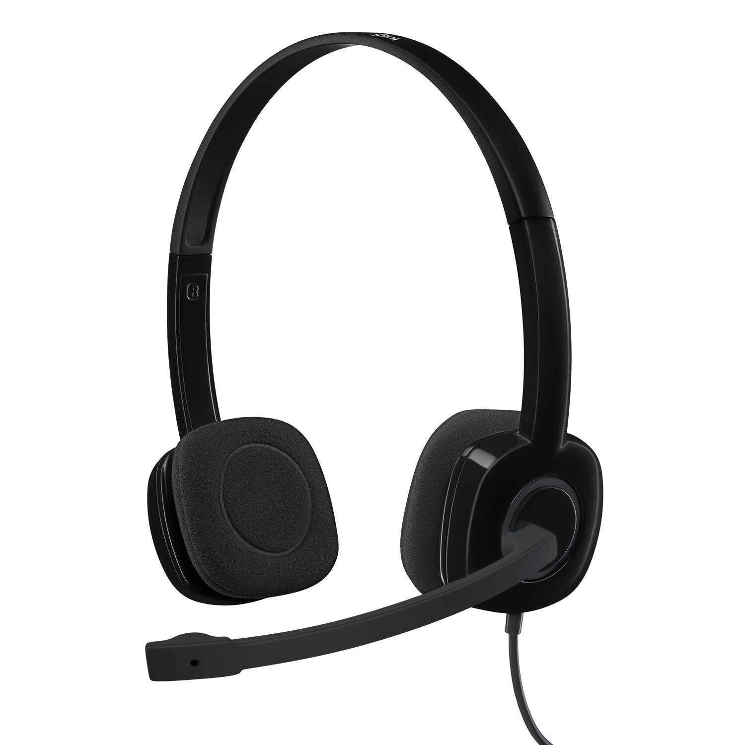 Logitech H150 Stereo Headset Wired Head band Office Call center Black Comet