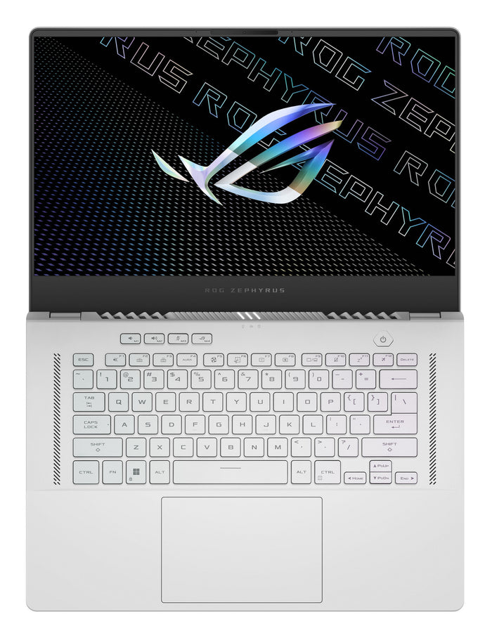 ASUS ROG Zephyrus G15 GA503RS-HQ016W laptop 39.6 cm (15.6) Wide Quad HD AMD Ryzen™ 7 6800HS 16 GB DDR5-SDRAM 1 TB SSD NVIDIA GeForce RTX 3080 Wi-Fi 6E (802.11ax) Windows 11 Home White