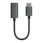 Belkin AVC011btSGY-BL 0.22 m DisplayPort HDMI Black Belkin