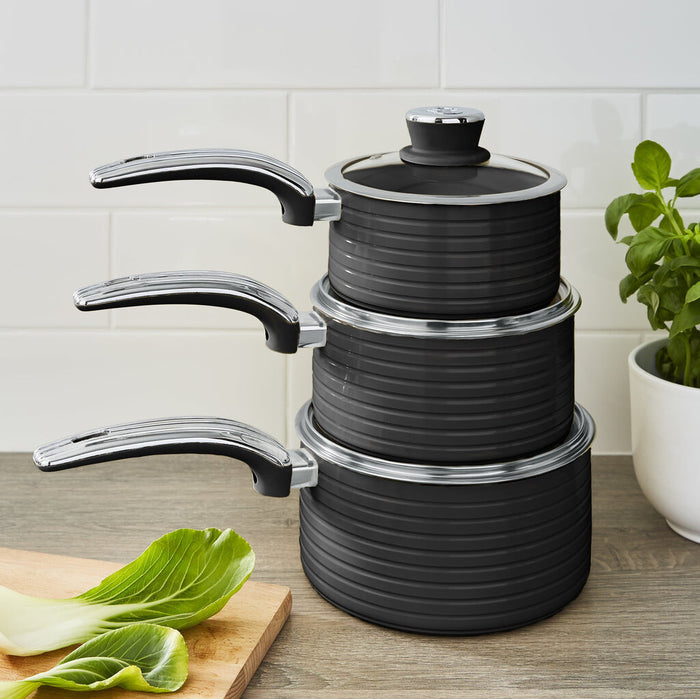 Swan Retro pan set 3 pc(s)