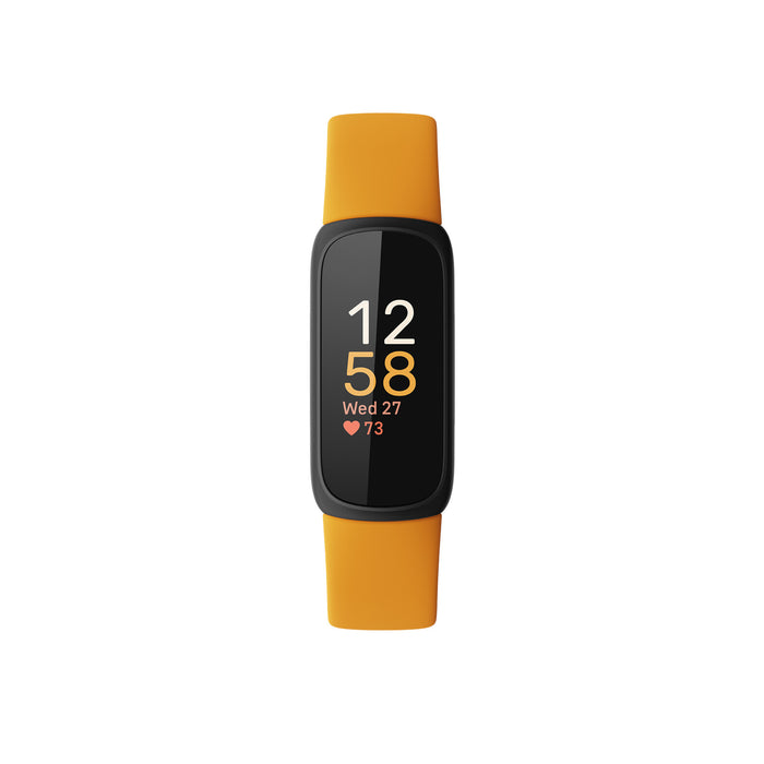 Fitbit Inspire 3 Fitness Tracker - Black/Morning Glow