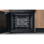 Hotpoint HDM67G9C2CW/UK cooker Freestanding cooker Electric Gas Black A