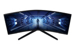 Samsung Odyssey G55T computer monitor 86.4 cm (34) 3440 x 1440 pixels UltraWide Quad HD LED Black