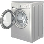 Indesit IWDC 65125 S UK N washer dryer Freestanding Front-load Silver F