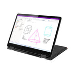 Lenovo 13w Yoga AMD Ryzen™ 5 5625U Hybrid (2-in-1) 33.8 cm (13.3) Touchscreen WUXGA 8 GB DDR4-SDRAM 256 GB SSD Wi-Fi 6 (802.11ax) Windows 11 Pro Black