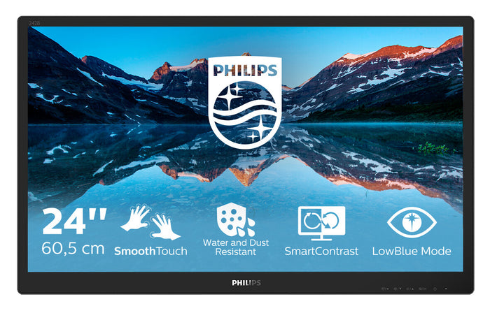 Philips 242B9TN/00 computer monitor 60.5 cm (23.8) 1920 x 1080 pixels Full HD LCD Tabletop Black