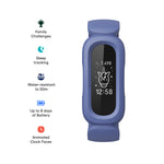 Fitbit Ace 3 Kids Activity Tracker - Cosmic Blue/Astro Green